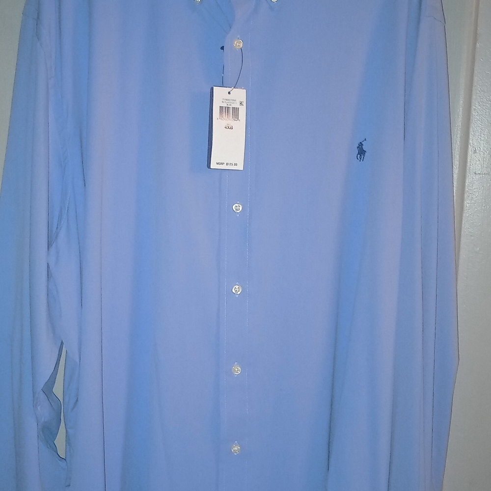 Polo by Ralph Lauren Light Blue Casual Shirt